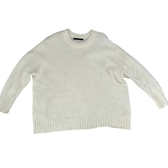 Jenni Kayne Natural alpaca wool Classic Sweater Size Large - Picture 3 of 13